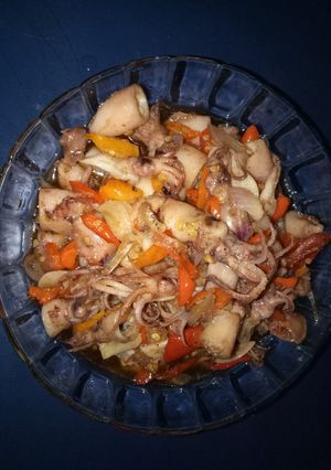 Foto resep The Best Oseng Cumi Asin