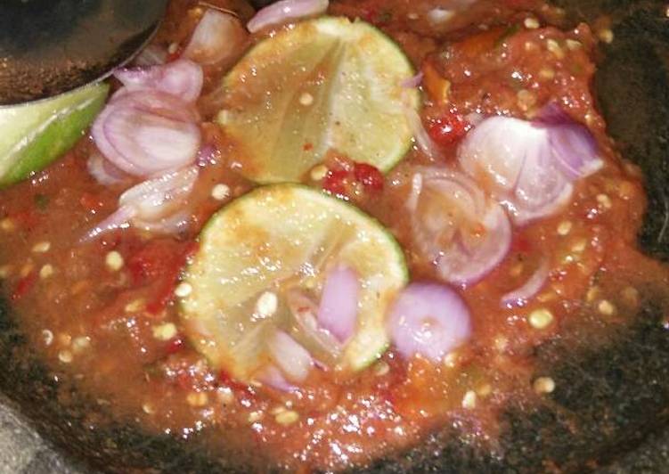 Sambel Limau Nipis