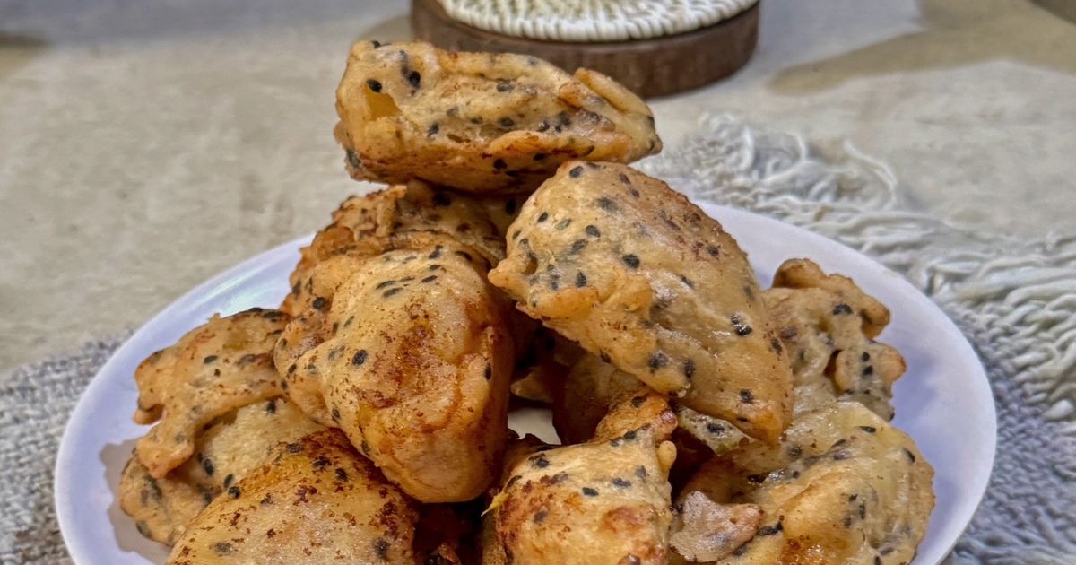 Pisang Goreng Wijen Hitam