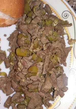 صورة لوصفة كبدة اسكندرانى