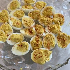A picture of Deviled Eggs.