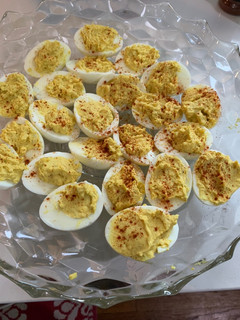 A picture of Deviled Eggs.