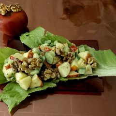 Apple & Walnut Salad A picture of Apple & Walnut Salad.