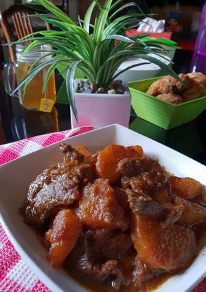 Foto resep Semur daging kentang (#PR_AnekaSemur)