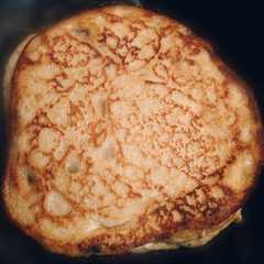 Una foto de Pancakes veganos de avena (Vegan Oatmeal Pancakes)
