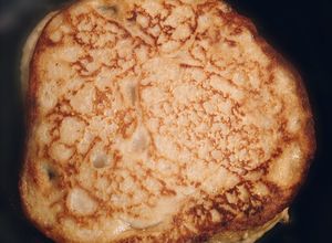 Una foto de Pancakes veganos de avena (Vegan Oatmeal Pancakes)