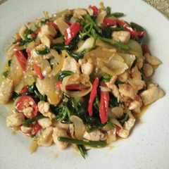 💗Tumis kangkung ayam mentega💗 রেসিপির প্রধান ছবি