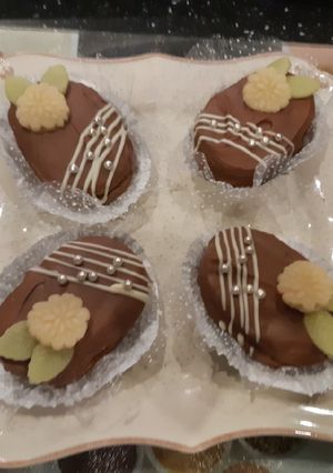 Une photo de Les sablés au chocolat au lait