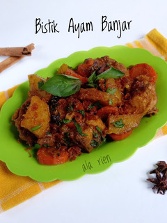 Foto resep Bistik Ayam khas Banjar