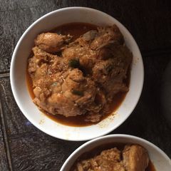 A picture of Chicken pepper soup.