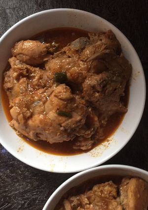 A picture of Chicken pepper soup.