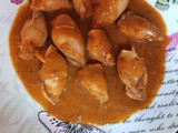 Calamares rellenos en salsa