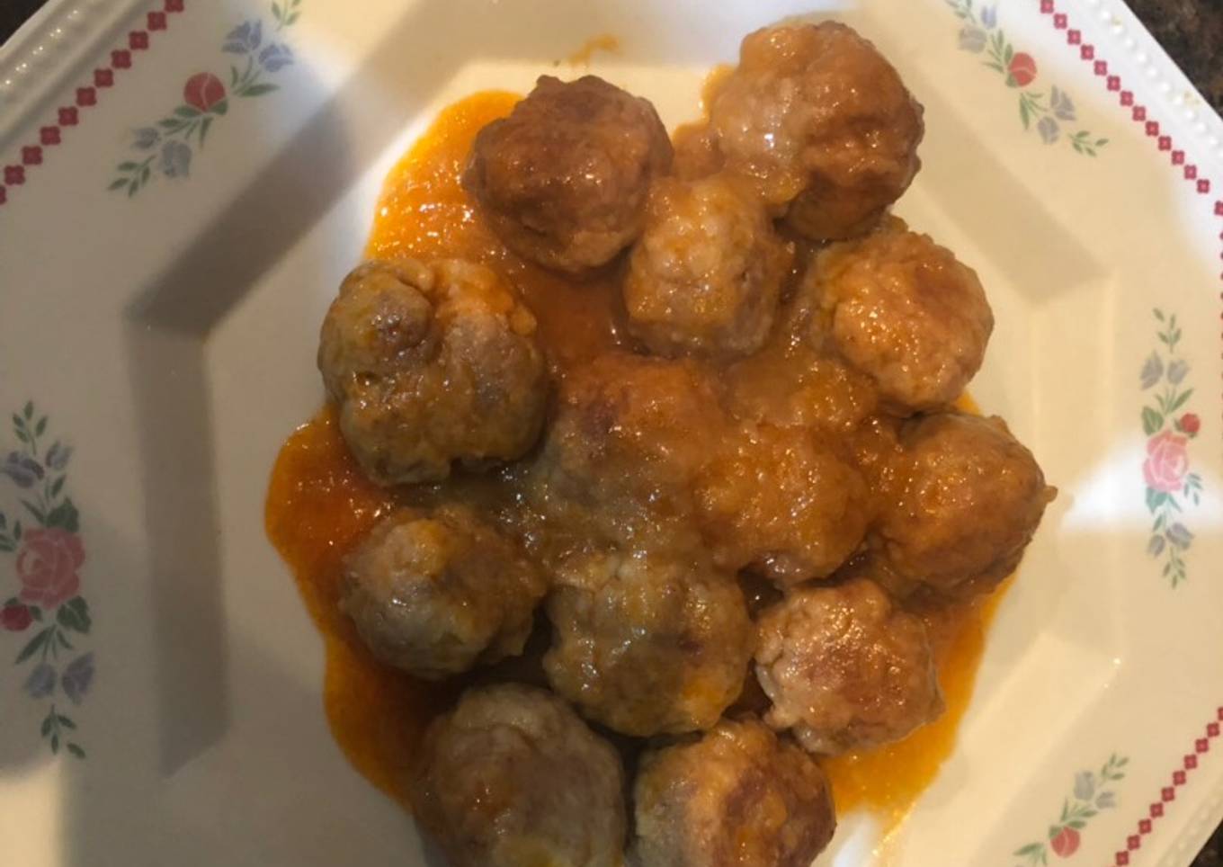 Albóndigas de cerdo y ternera en salsa