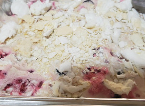 Una foto de Postre helado