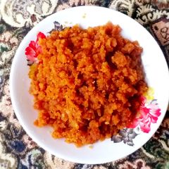 A picture of Aate ka Halwa.