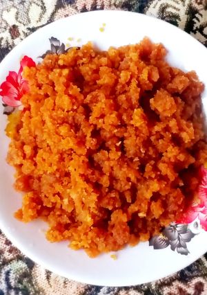 A picture of Aate ka Halwa.