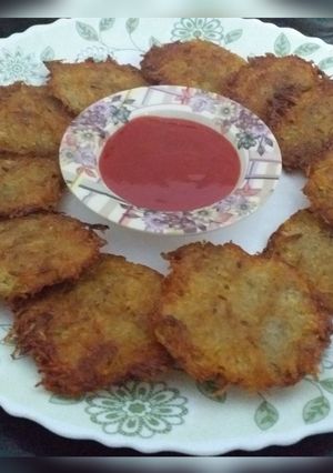A picture of MacDonald hash browns😋😍.