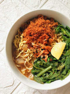 Foto resep Mie Kangkung untuk pemula