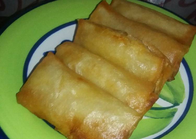 Lumpia bengkuang simple