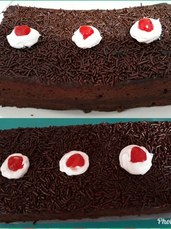 Langkah Mudah untuk Membikin Resep Bronis kukus coklat amanda yang Uenak Anti Ribet, Mantap