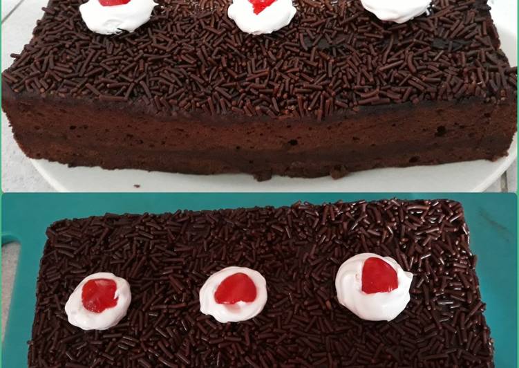 makanan Bronis kukus coklat amanda yang Lezat Sekali