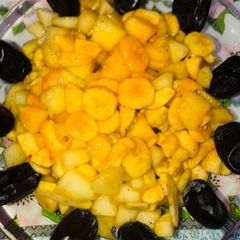 A picture of Tangi fruit chat😋ٹینگی فروٹ چاٹ😋.