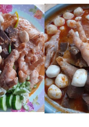 รูปของ ขนมจีนน้ำยาป่า (ใช้หม้อหุงข้าวทำ)