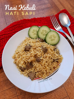 Foto resep Nasi Kebuli Hati Sapi (Rice Cooker)