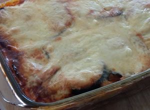Una foto de Moussaka de cordero