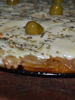 Una foto de Pizza de Berenjenas