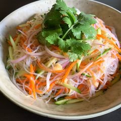 A picture of Harusame Salad with Dried Shrimps.