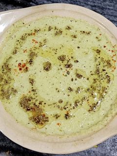 हरा धनिया पीनट चटनी रेसिपी मुख्य फोटो
