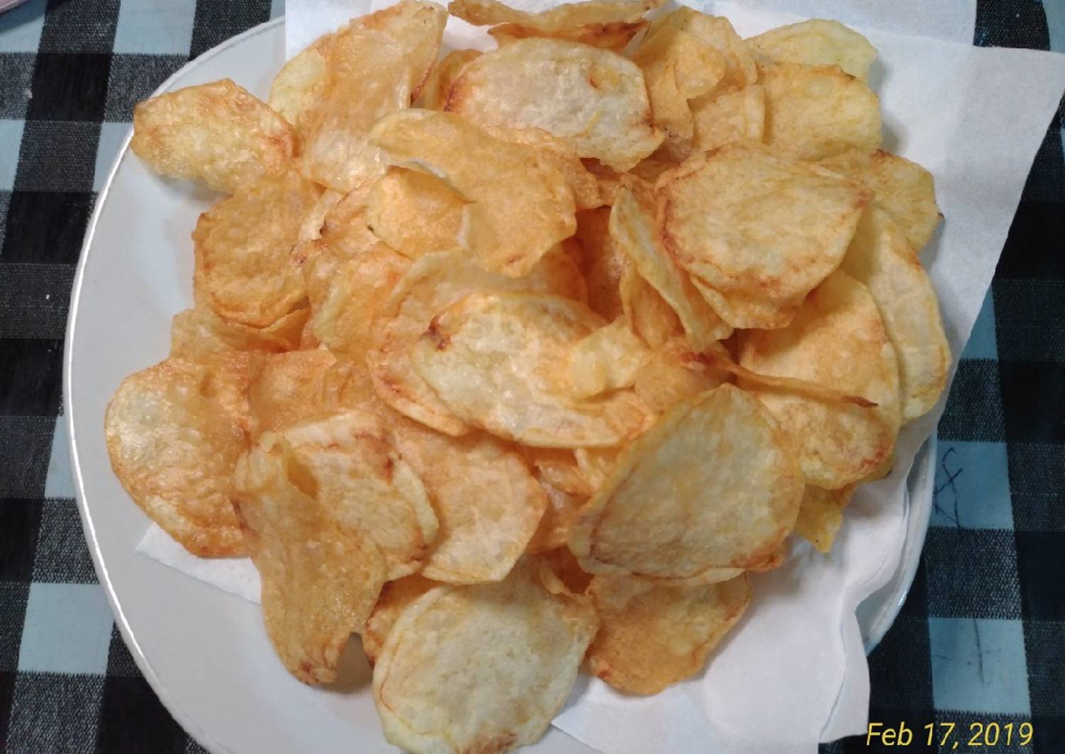 Resep Keripik Kentang Garing Crispy Oleh Putri Zalika Kesuma Cookpad