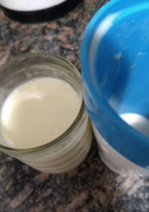 Una foto de Leche de arroz sabor vainilla (vegan) 😚