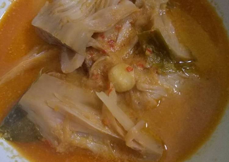 Resep: Gulai nangka muda RM.padang untuk jualan