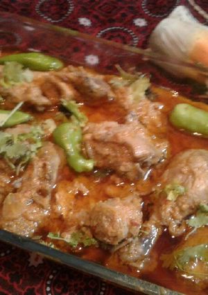 A picture of Chicken karhai.