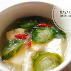 Sop oyong soun dan tahu রেসিপির প্রধান ছবি