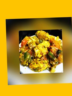 कढ़ाई पनीर(kadai paneer recipe in hindi) रेसिपी मुख्य फोटो