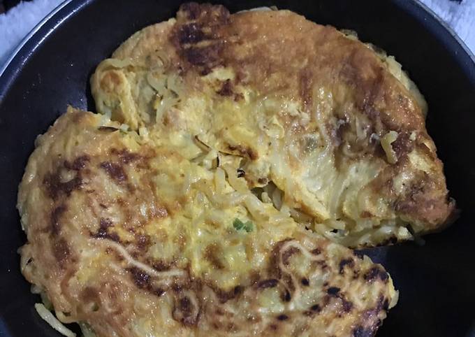 Resep Omelette Mie Anti Gagal
