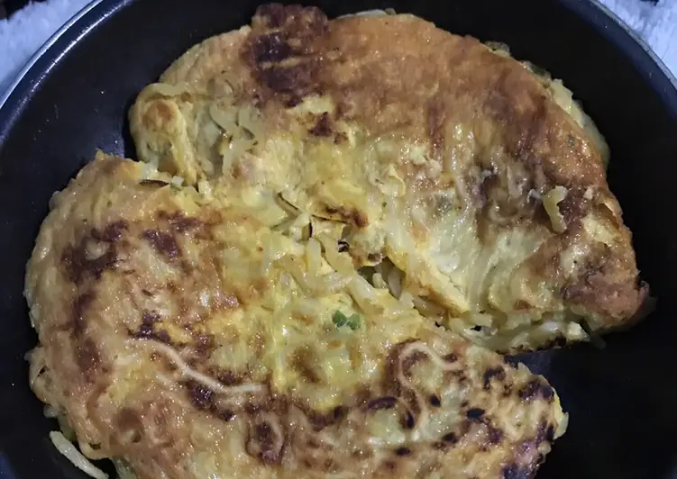 Cara Memasak Cepat Omelette Mie Paling Enak