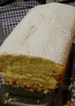 Una foto de Budin de naranja