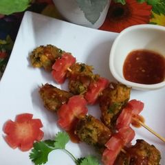 Veg shashilic pakore A picture of Veg shashilic pakore.