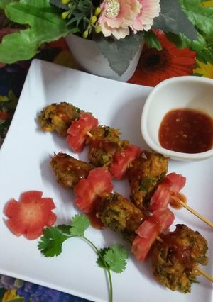 A picture of Veg shashilic pakore.