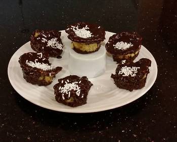 Easy Fast Cooking Brownie Bottom Vanilla Butter Cake Cupcakes Yummy