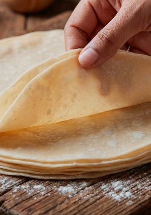 A picture of Homemade Samosa Patti Recipe | Wrap sheet | Spring Roll Patti| Shawarma Wrap | Make and Freeze.