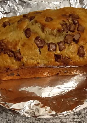 A picture of #Christmasgift Chocolate chip Banana 🍌 bread/Loaf.