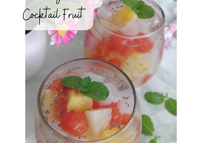 Resep Es Buah Jadul Cocktail Fruit Oleh Siti Khoiriyah Cookpad