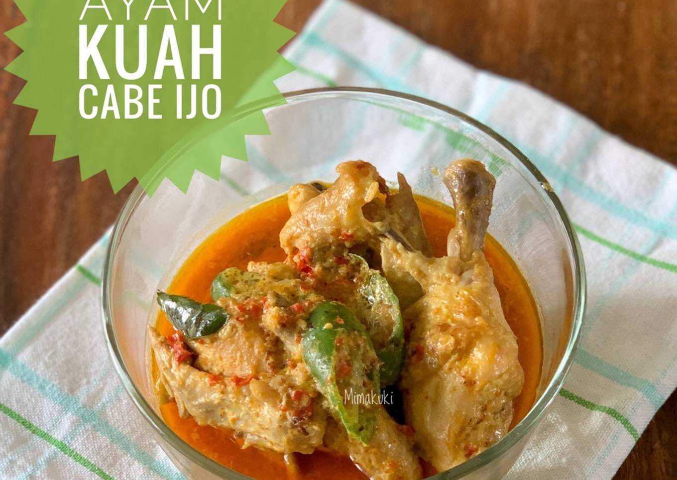 Ayam Kuah Cabe Ijo