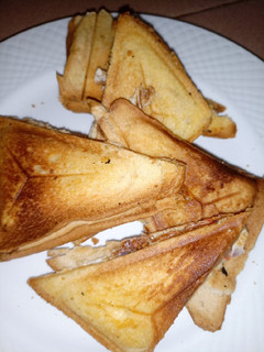 A picture of Toast bread KMA's style.