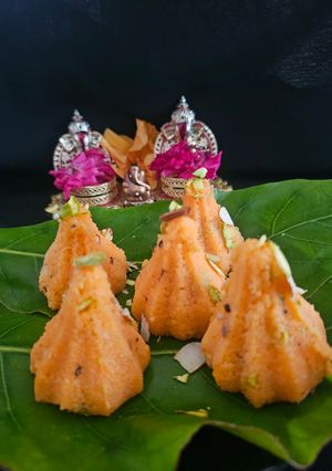 A picture of Farali Modak (barnyard millet modak).